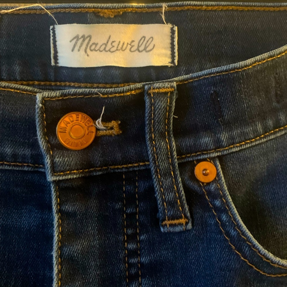 Madewell 9” high rise skinny jean